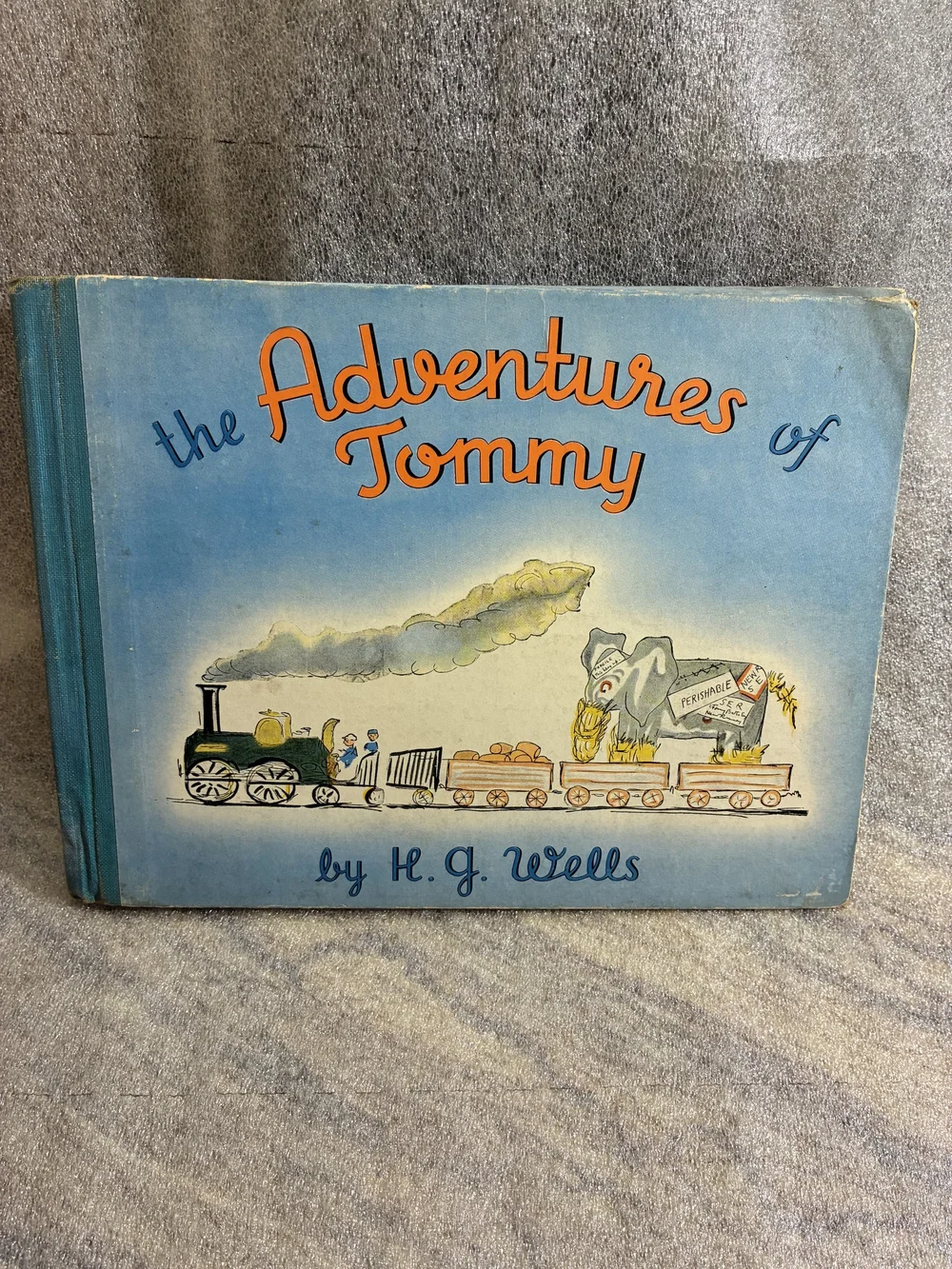 The Adventures of Tommy by H.G. Wells - Vintage Children’s Book